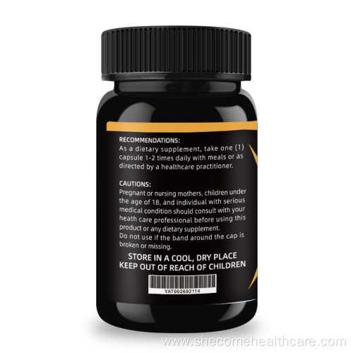 maca High Potency black maca root energy capsules